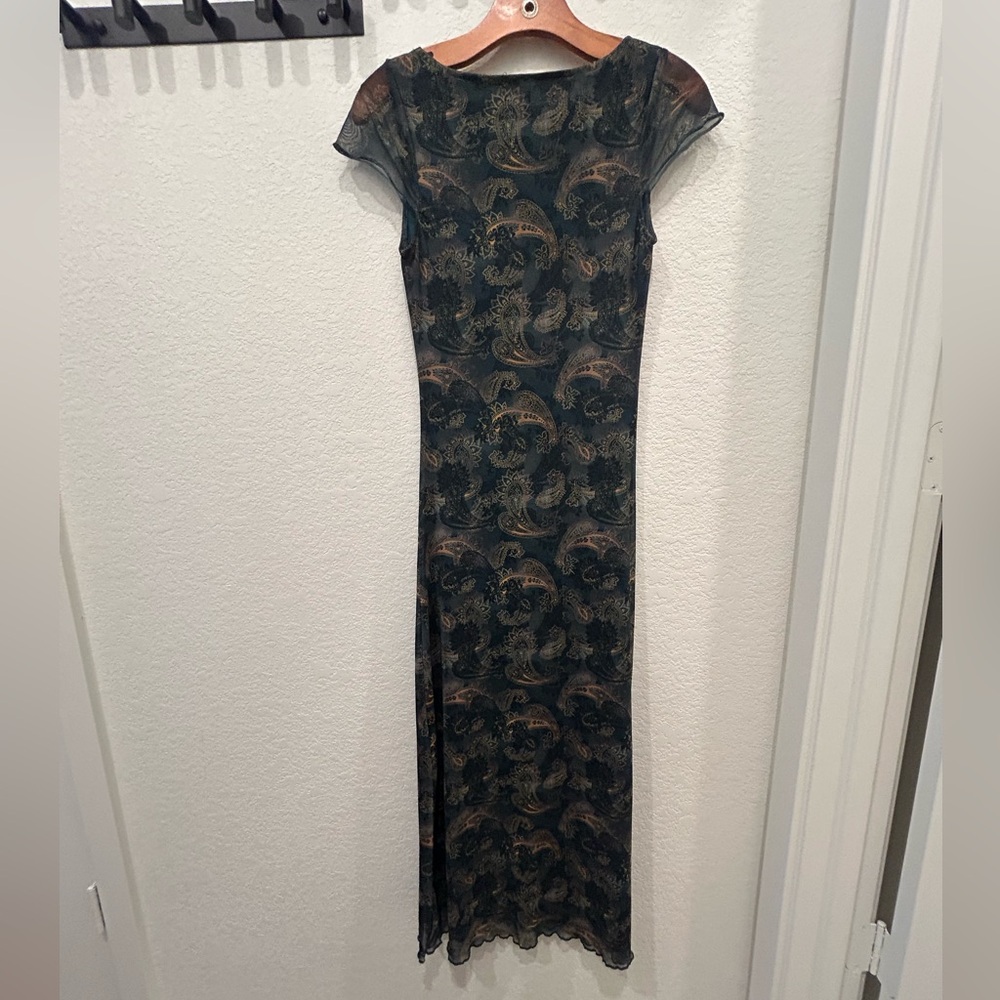 Motel Rocks Teal Dress - Picture 2 of 4